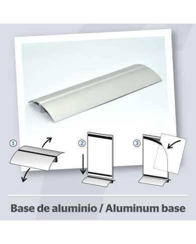 PosterFix® Sobremesa Base Aluminio