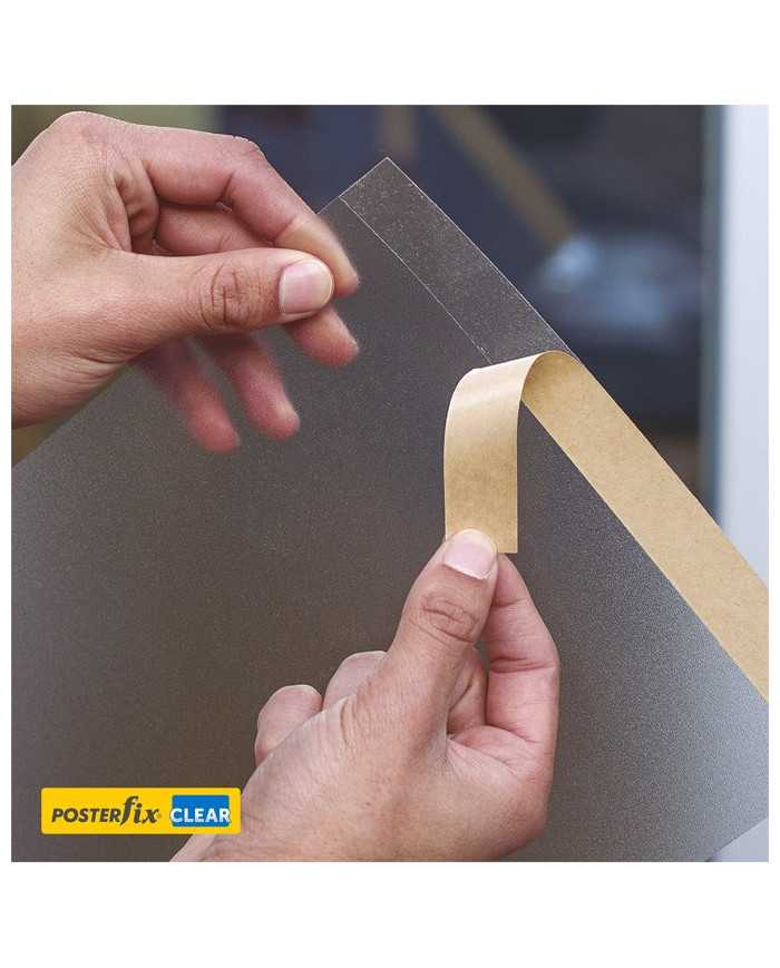 PosterFix® Clear (Transparente) A4 Vertical Pack 5 Unidades