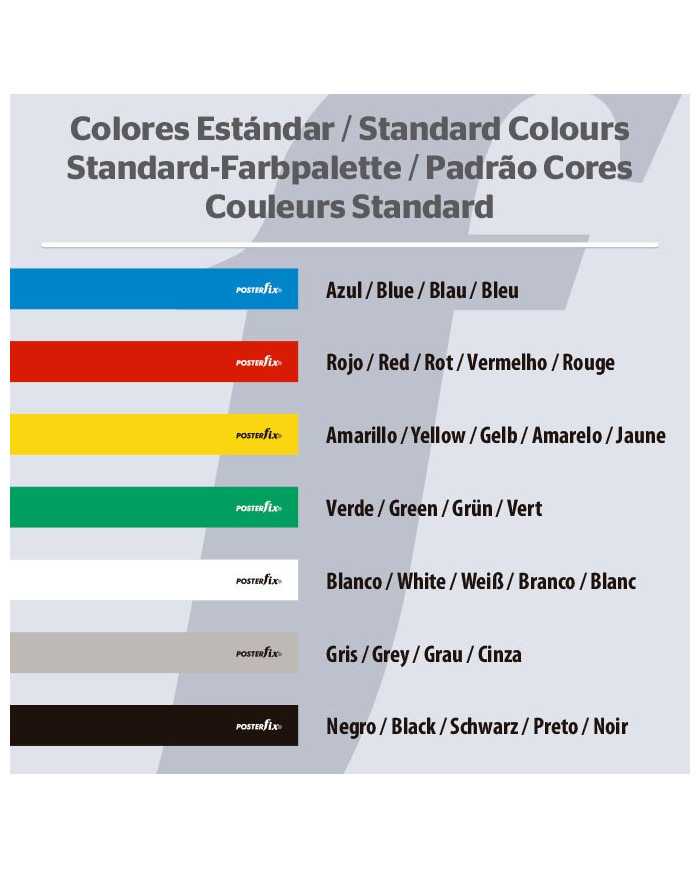 PosterFix® A3 Horizontal Pack 5 Unidades