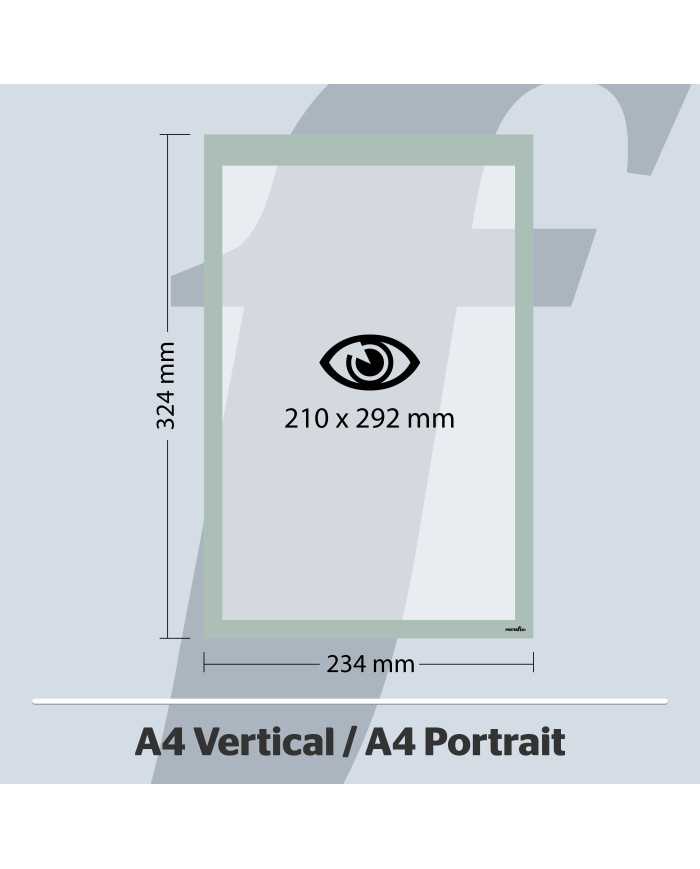 PosterFix® Frame A4 Pack 5 Unidades