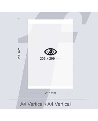 PosterFix® Personalizado A4 Vertical